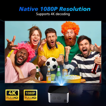 Experience Stunning Visuals with the Android 11 4K Smart Projector - Your Ultimate Home Cinema Solution